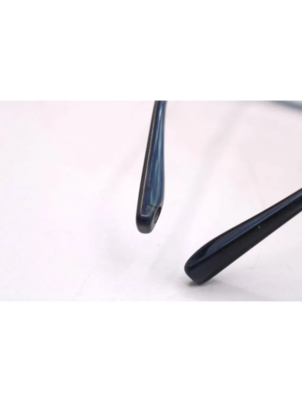 Warby Parker Cass Frames Blue Tortoise Gradient Square Eyeglasses With Hard Case